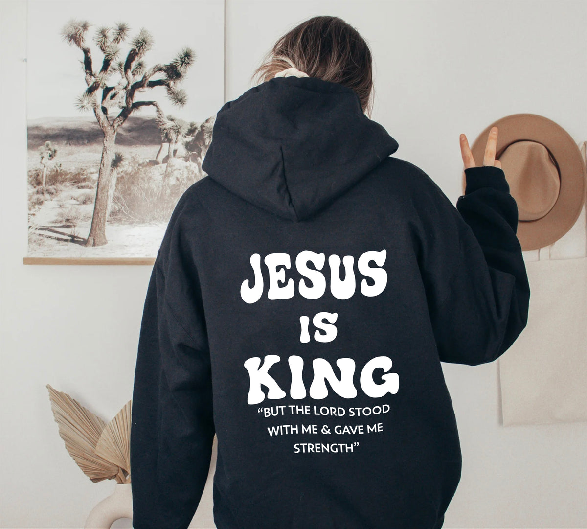 Jesus Hoodie Jesus is King Hoodie Christian Hoodie Christian