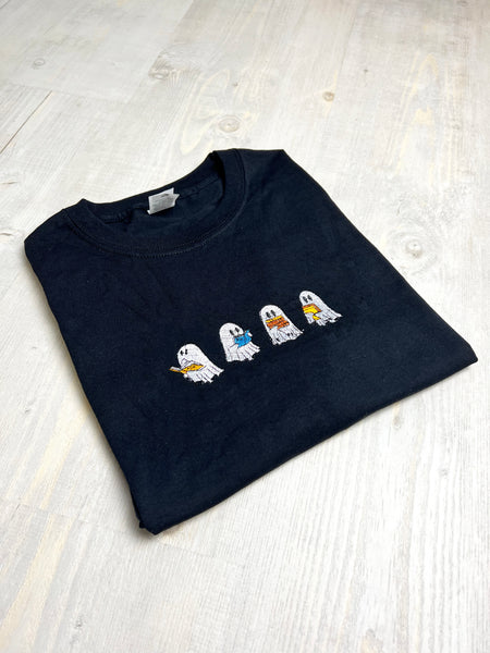 Bookish Ghosts Sweatshirt/T-Shirt for Halloween - obprintshop