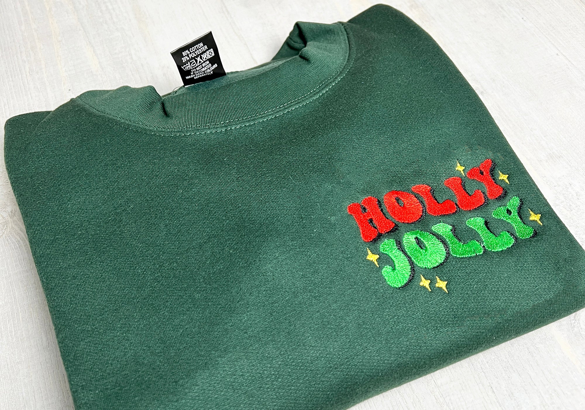 Holly Jolly Christmas Matching Sweatshirt, Christmas Outfit Ideas - obprintshop